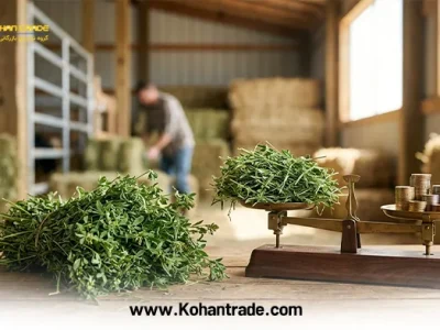 بررسی ارزش غذایی یونجه به نسبت قیمت آن | راهنمای خرید علوفه دامی