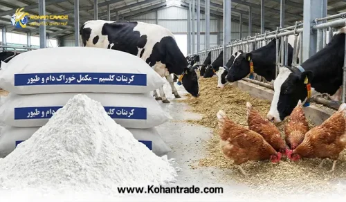 بررسی کربنات کلسیم خوراک دام و طیور
