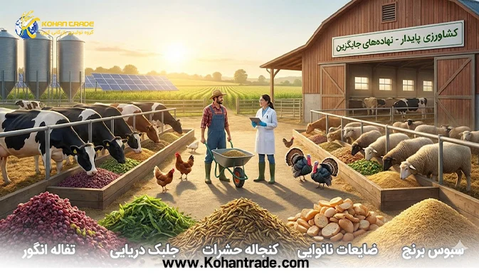 نهاده‌ های جایگزین خوراک دام و طیور