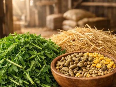 خوراک های علوفه ای و کنسانتره دام یعنی چه؟
