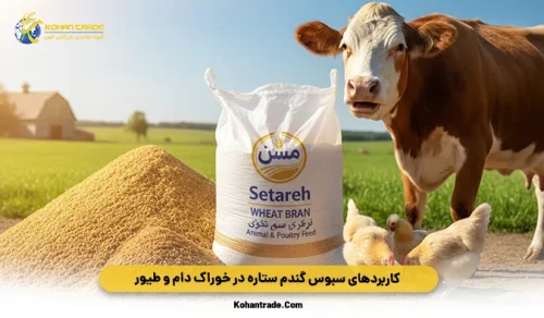 کاربردهای سبوس گندم ستاره در خوراک دام و طیور