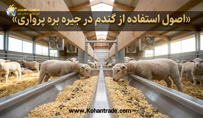 مهم ترین نکات استفاده از گندم در بره پرواری؛ خطرات و جایگزین‌