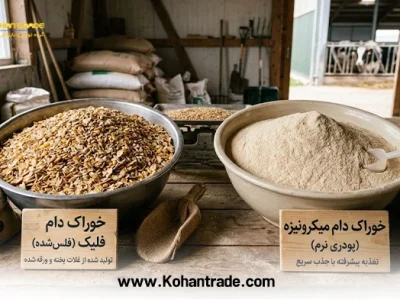 تفاوت خوراک دام فلیک با میکرونیزه چیست؟