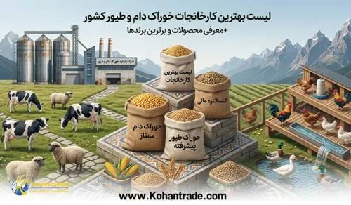 بررسی تخصصی لیست بهترین کارخانجات خوراک دام و طیور کشور + معرفی محصولات