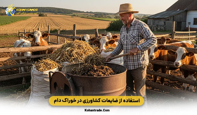 استفاده از ضایعات کشاورزی در خوراک دام + سودآوری حداکثری