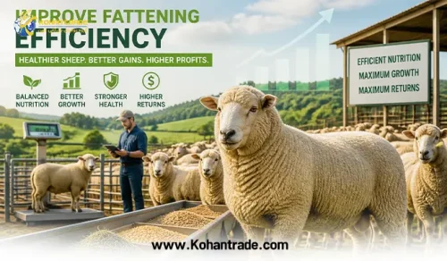 بهترین جیره غذایی برای پرواربندی سریع گوسفند در کمترین زمان