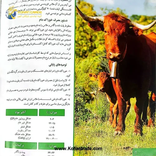 خوراک دام پایه نیشکری (پلت و فله)