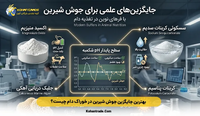 معرفی بهترین جایگزین جوش شیرین در خوراک دام