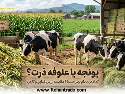 علوفه ذرت بهتر است یا یونجه: مقایسه جامع علوفه ذرت و یونجه